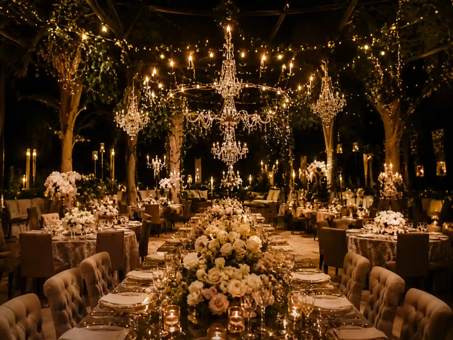 Destination wedding decor