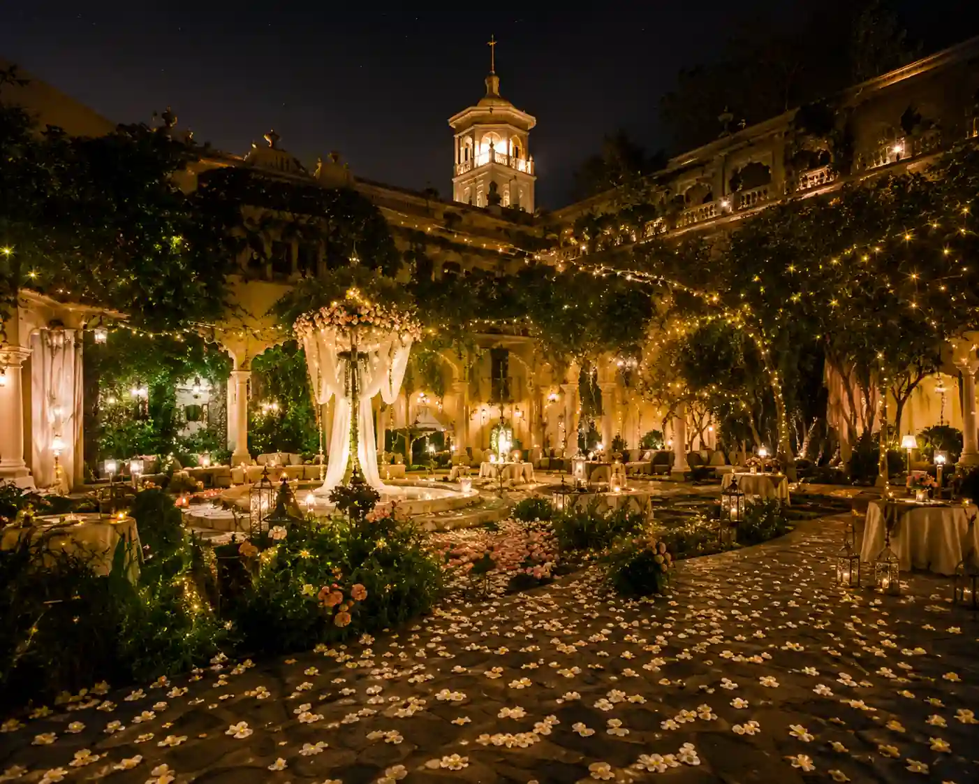 Destination wedding outdoor venue