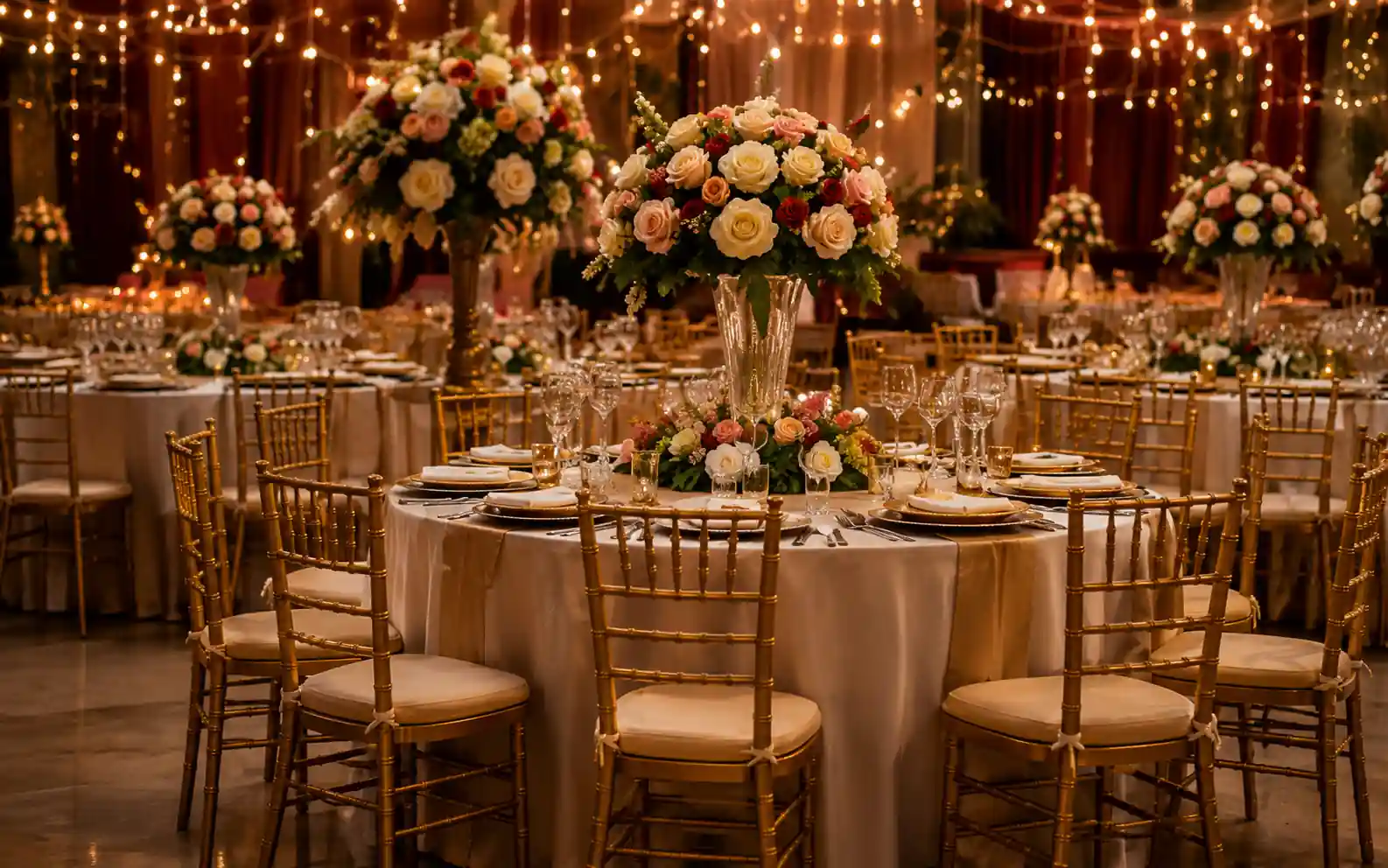 Wedding stage decor