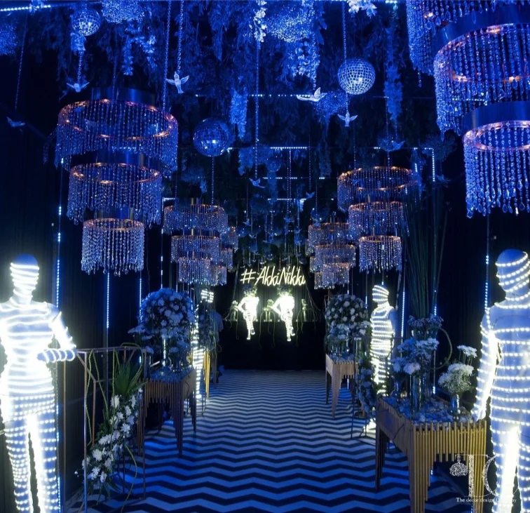 Destination wedding mandap decor